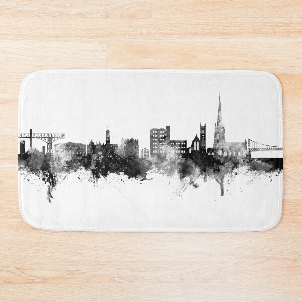 Item preview, Warrington England Skyline designed and sold by ArtPrints.
