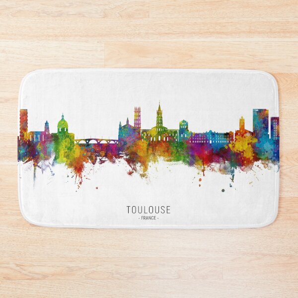 Item preview, Toulouse France Skyline designed and sold by ArtPrints.