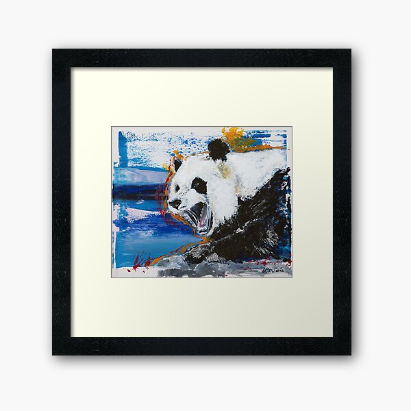 Panda Impression encadrée