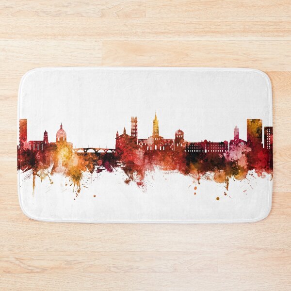 Item preview, Toulouse France Skyline designed and sold by ArtPrints.