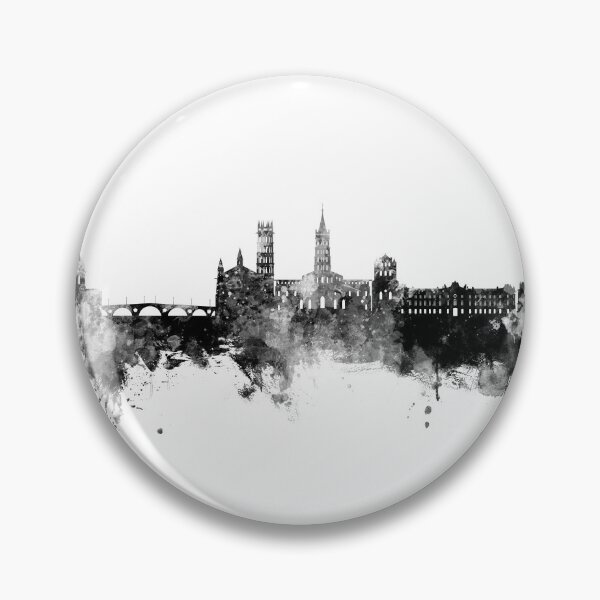 Item preview, Toulouse France Skyline designed and sold by ArtPrints.