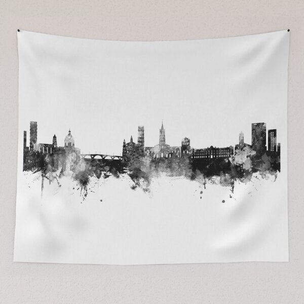 Item preview, Toulouse France Skyline designed and sold by ArtPrints.