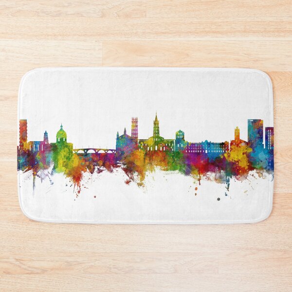 Item preview, Toulouse France Skyline designed and sold by ArtPrints.