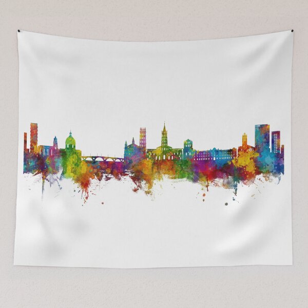 Item preview, Toulouse France Skyline designed and sold by ArtPrints.