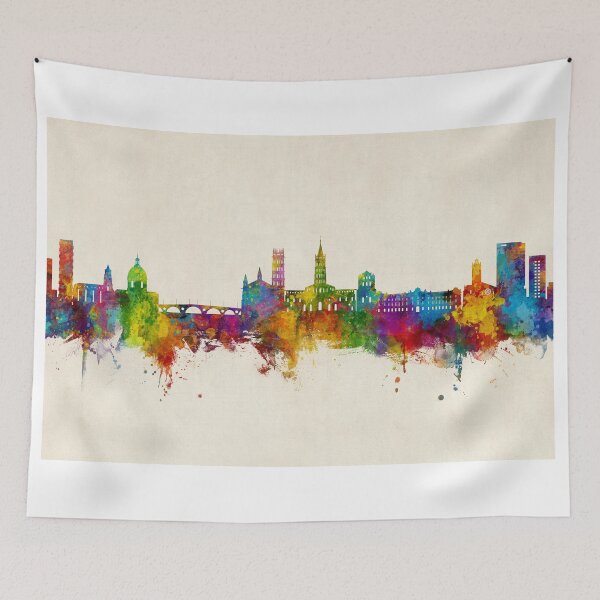 Item preview, Toulouse France Skyline designed and sold by ArtPrints.