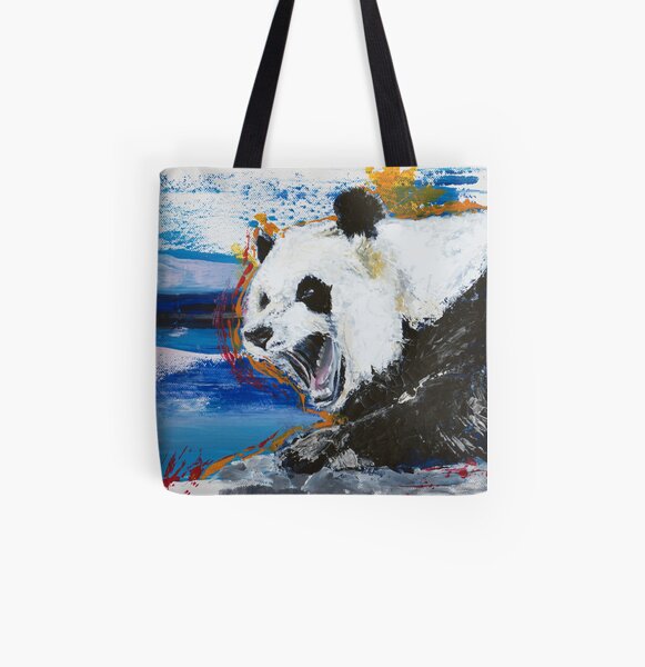 Panda Tote bag doublé