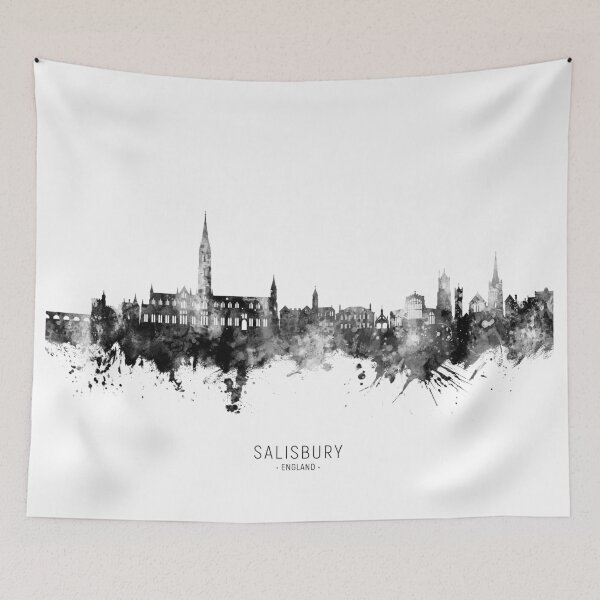 Item preview, Salisbury England Skyline designed and sold by ArtPrints.