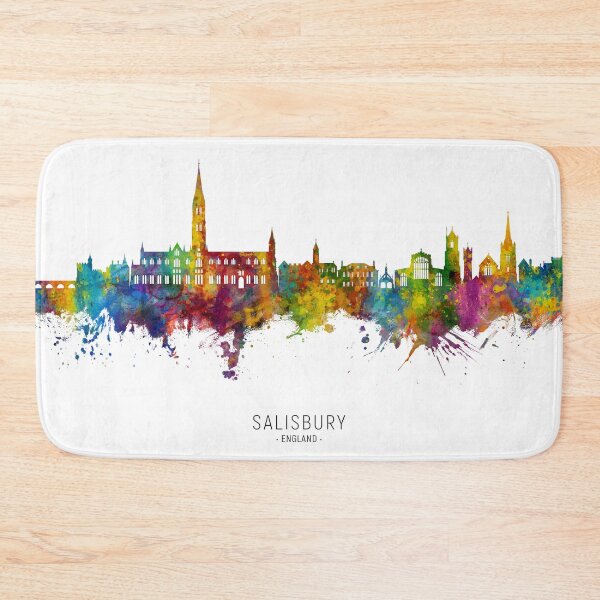 Item preview, Salisbury England Skyline designed and sold by ArtPrints.