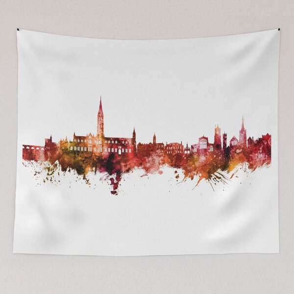 Item preview, Salisbury England Skyline designed and sold by ArtPrints.