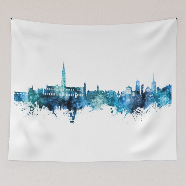 Item preview, Salisbury England Skyline designed and sold by ArtPrints.