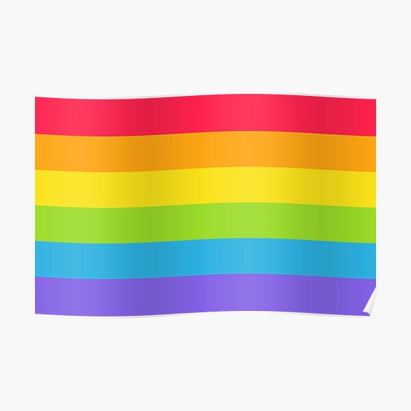 Lgbt Modern Rainbow Flag Pastel Bright Colors Gay Lesbian Bisexual Pride With Stickers Set Hd 2511