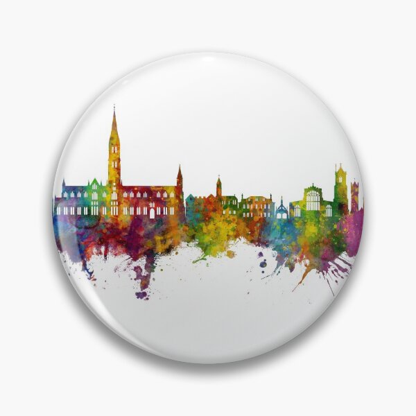 Item preview, Salisbury England Skyline designed and sold by ArtPrints.