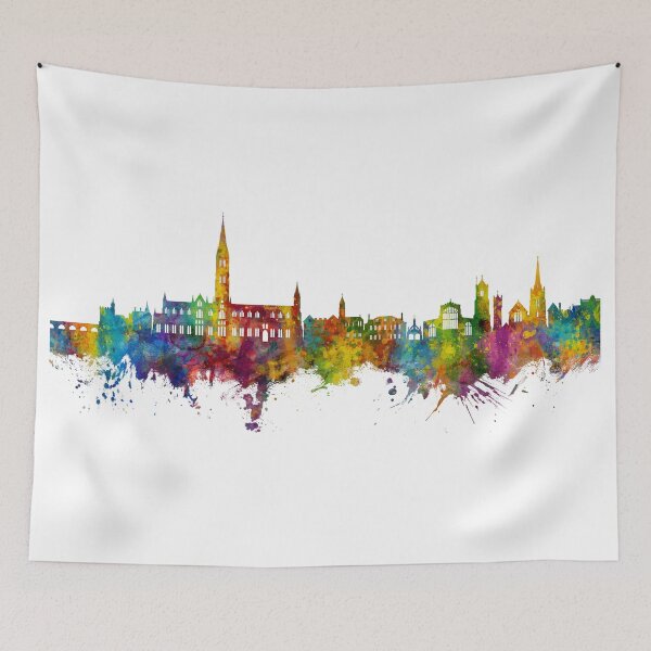 Item preview, Salisbury England Skyline designed and sold by ArtPrints.