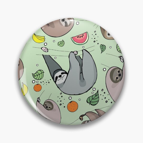 Item preview, Sloths in Green designed and sold by Nemki.
