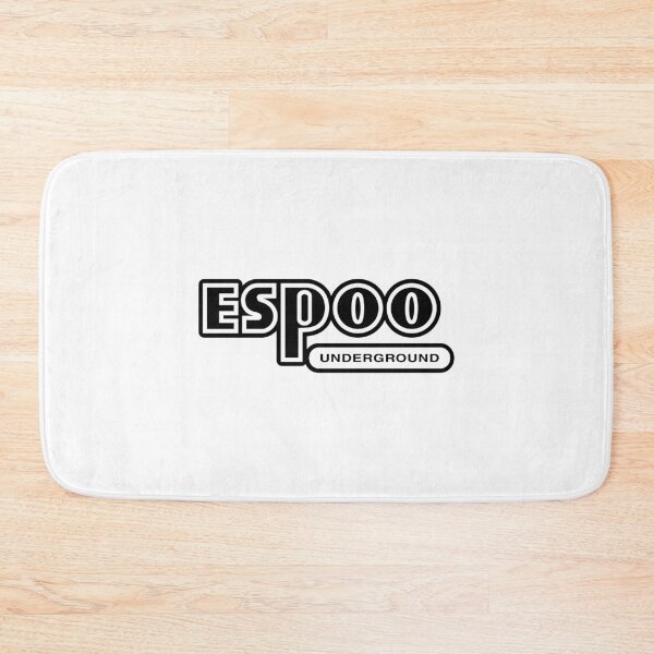 Item preview, Espoo Underground (musta teksti) designed and sold by futurytmi.