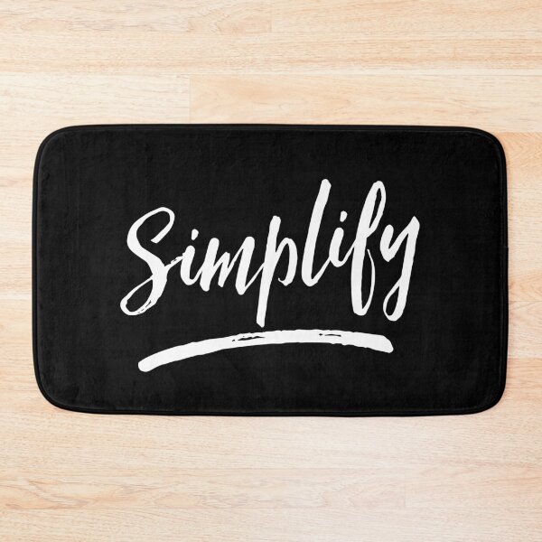 Item preview, Simplify designed and sold by ZoollGraphics.