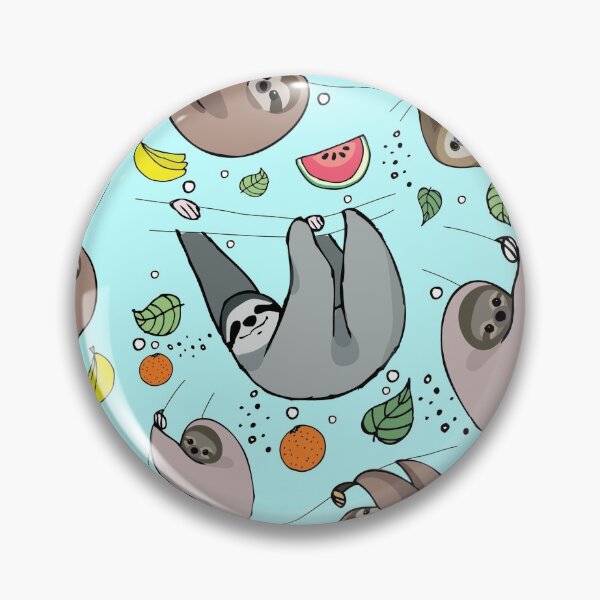 Item preview, Sloths in Blue designed and sold by Nemki.