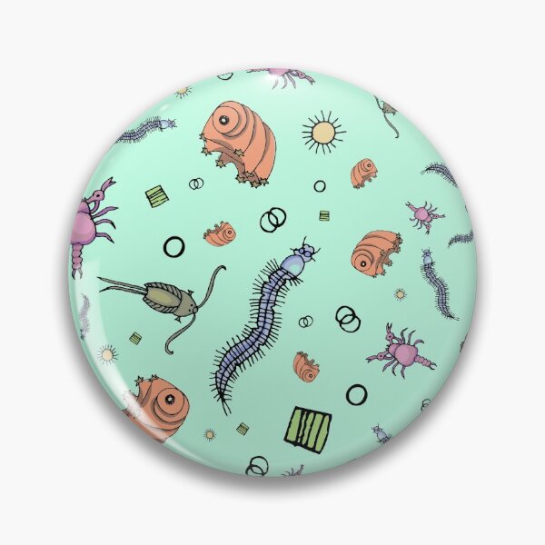 Item preview, Microscopic Animals in Turquoise designed and sold by Nemki.