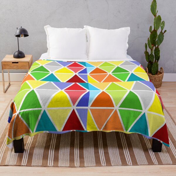 Item preview, Colorful Seamless Triangle Pattern designed and sold by Dua Emran.