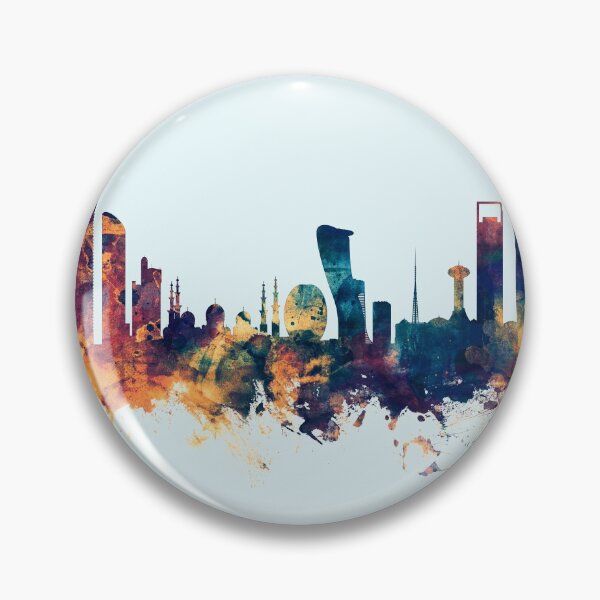 Item preview, Abu Dhabi Skyline designed and sold by ArtPrints.