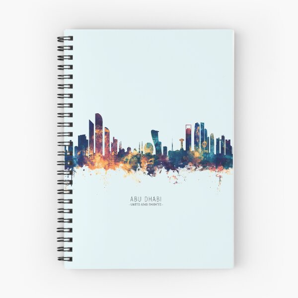 Item preview, Abu Dhabi Skyline designed and sold by ArtPrints.