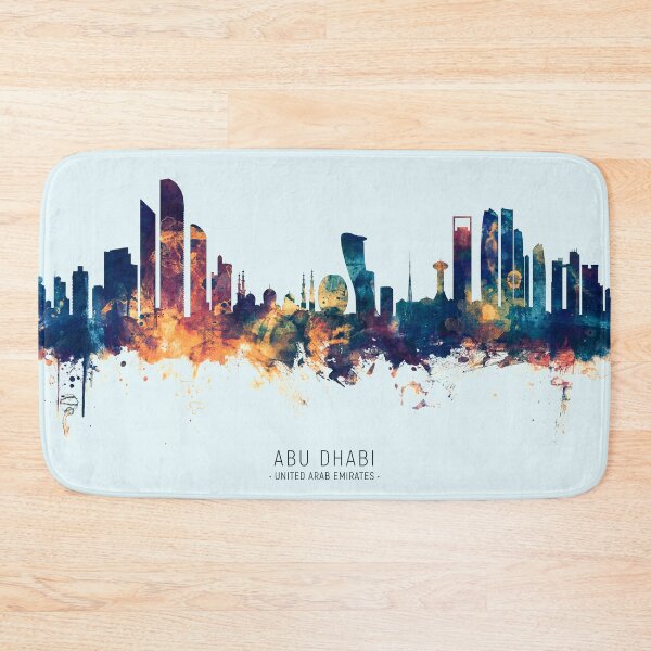 Item preview, Abu Dhabi Skyline designed and sold by ArtPrints.