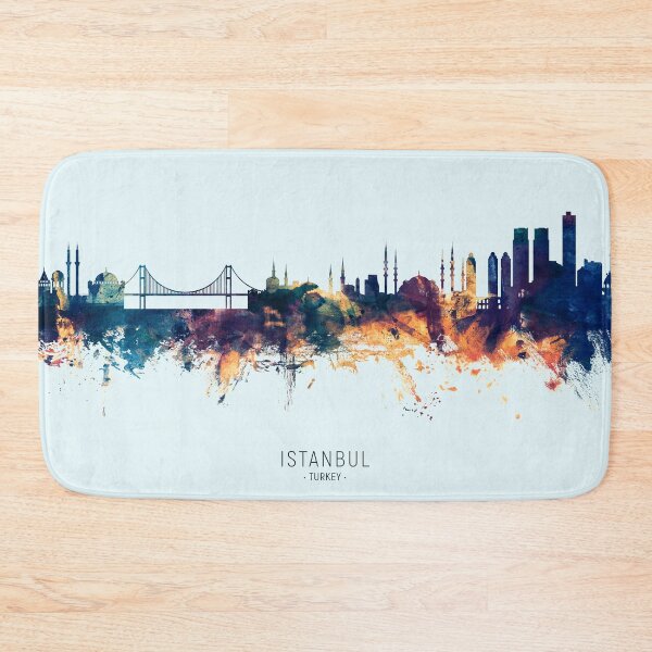 Item preview, Istanbul Turkey Skyline designed and sold by ArtPrints.