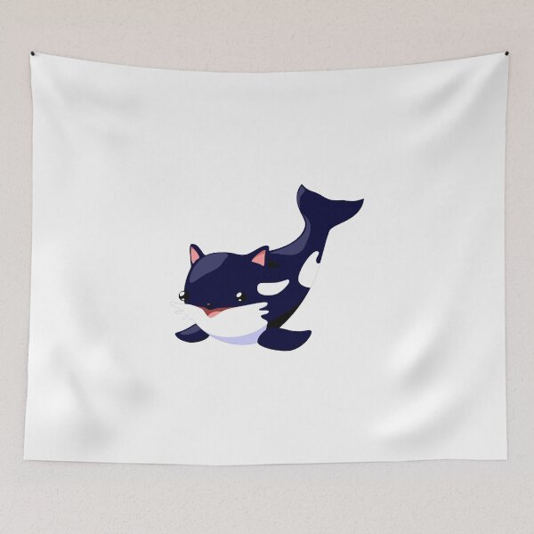 Item preview, Cat whale designed and sold by THELOUDSiLENCE.