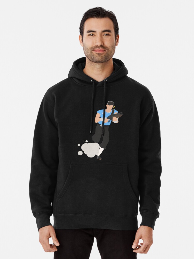 TF2 BLU Scout Pullover Hoodie