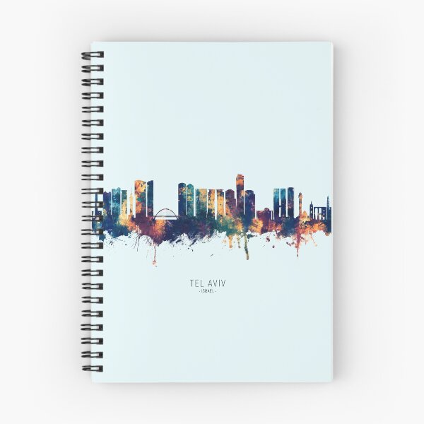 Item preview, Tel Aviv Israel Skyline designed and sold by ArtPrints.