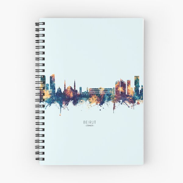 Item preview, Beirut Lebanon Skyline designed and sold by ArtPrints.