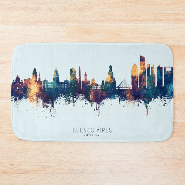 Item preview, Buenos Aires Argentina Skyline designed and sold by ArtPrints.