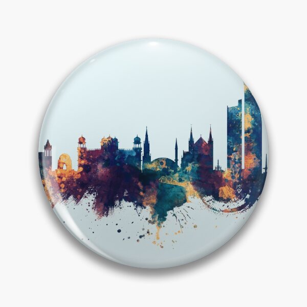 Item preview, Karachi Pakistan Skyline designed and sold by ArtPrints.