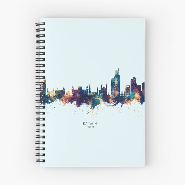Item preview, Karachi Pakistan Skyline designed and sold by ArtPrints.