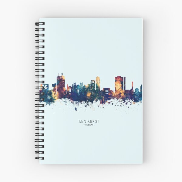Item preview, Ann Arbor Michigan Skyline designed and sold by ArtPrints.