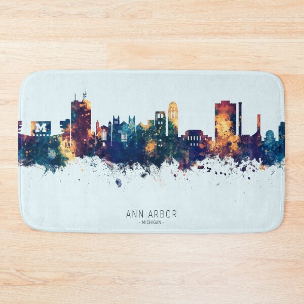 Item preview, Ann Arbor Michigan Skyline designed and sold by ArtPrints.