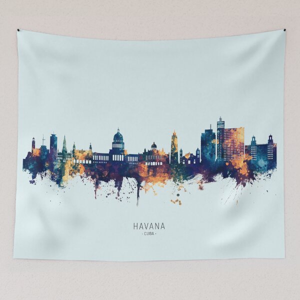 Item preview, Havana Cuba Skyline designed and sold by ArtPrints.
