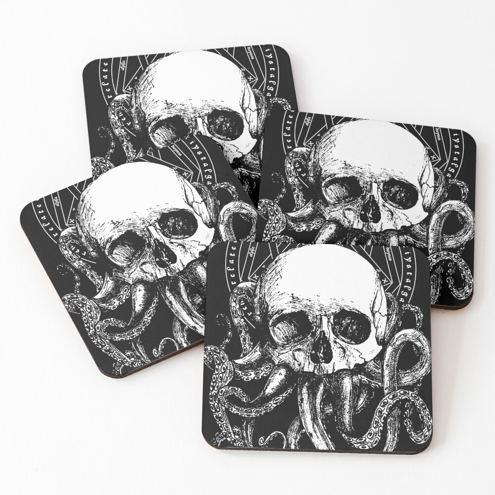Pieces of Cthulhu Coasters (Set of 4)