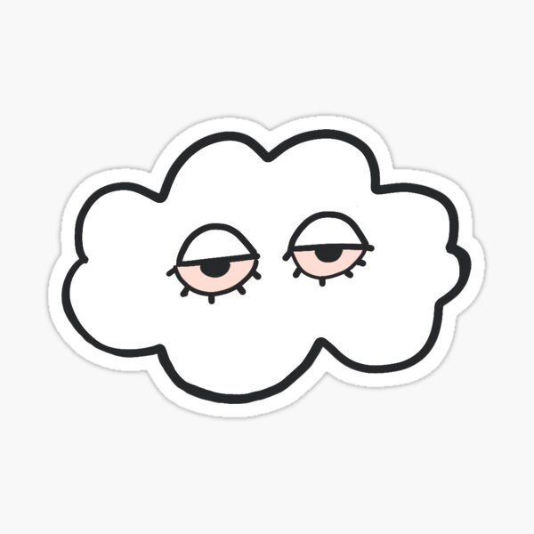 Up in the Clouds Sticker