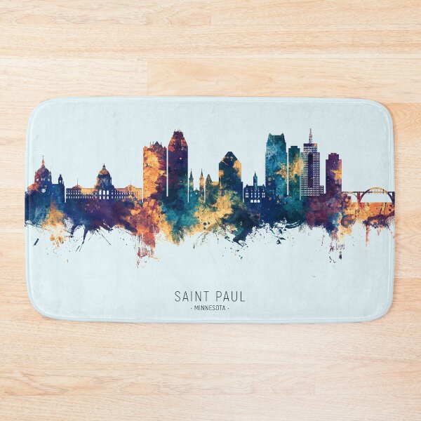 Item preview, Saint Paul Minnesota Skyline designed and sold by ArtPrints.