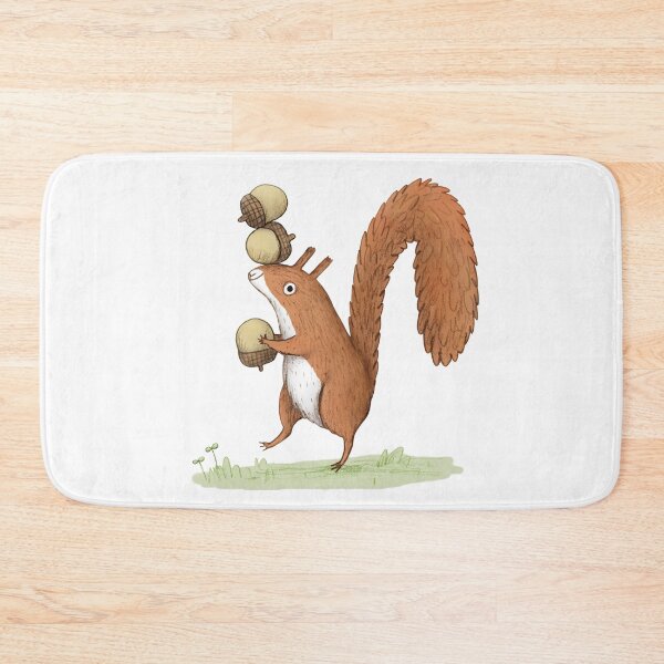 Item preview, Squirrel With Acorns designed and sold by Sophie Corrigan.