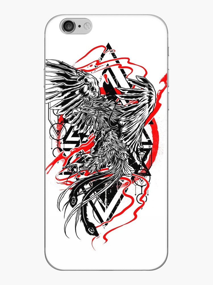 Vinilo para iPhone «Un águila fénix agresivo» de Shadowbyte91 | Redbubble