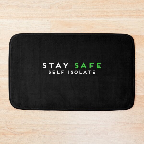 Item preview, Stay Safe Self Isolate Virus Awareness designed and sold by durkstars.