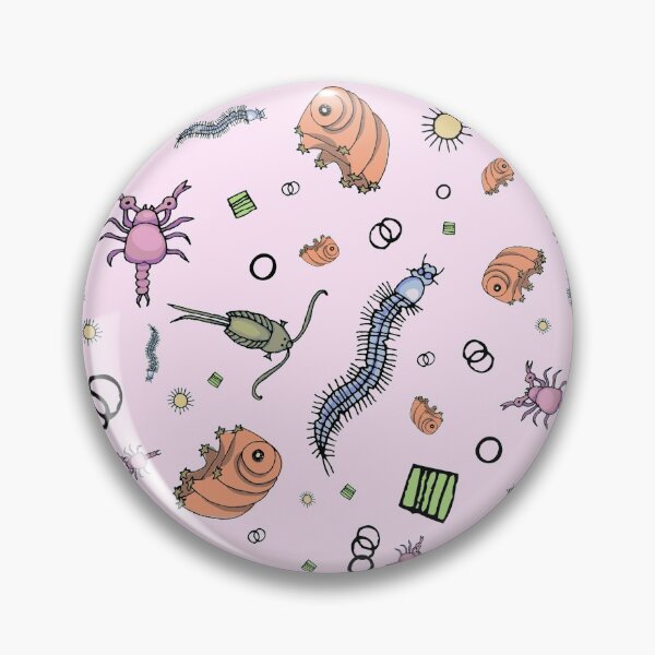 Item preview, Microscopic Animals in Pink designed and sold by Nemki.