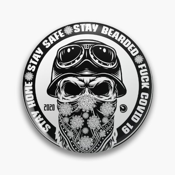 Item preview, STAY HOME   STAY SAFE   STAY BEARDED designed and sold by netrok.