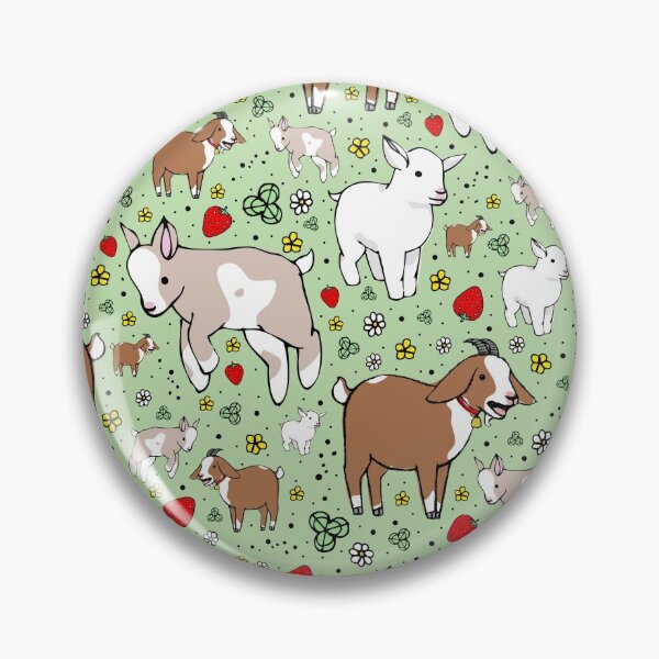 Item preview, Goats in Green designed and sold by Nemki.