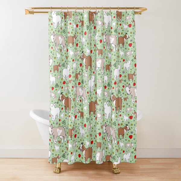 Item preview, Goats in Green designed and sold by Nemki.