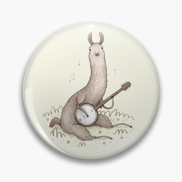 Item preview, Banjo Llama designed and sold by SophieCorrigan.