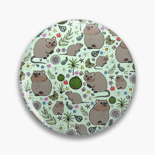 Item preview, Quokkas in Green designed and sold by Nemki.