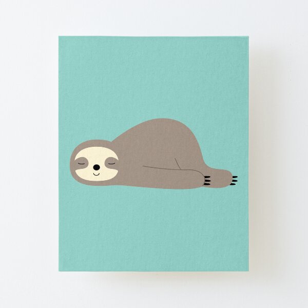 Do Nothing Canvas Mounted Print